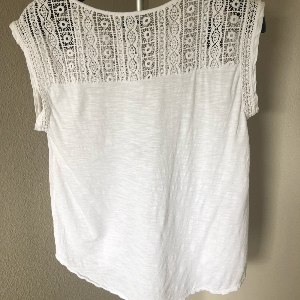 Lucky brand fringe tassels crochet tank top - Picture 2 of 6